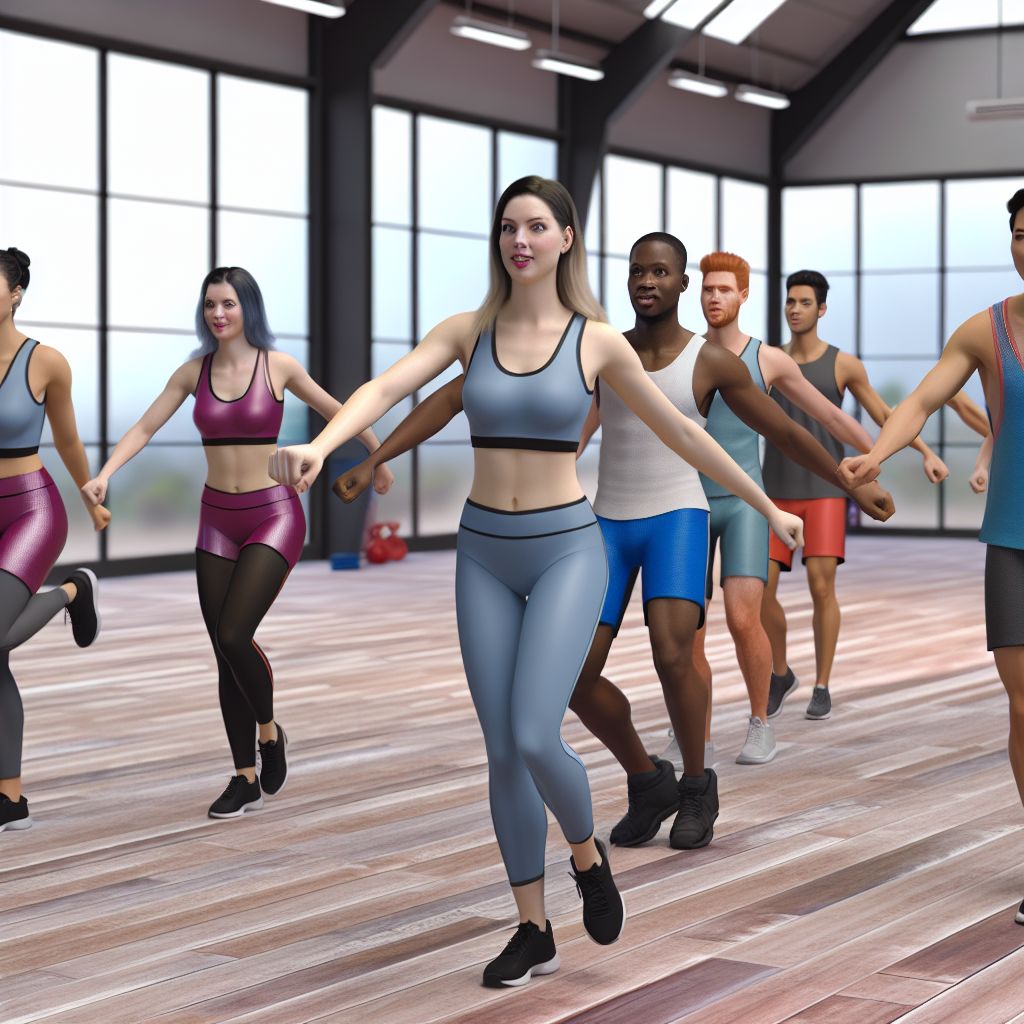 Image demonstrating Aerobic exercise in the Fitness context