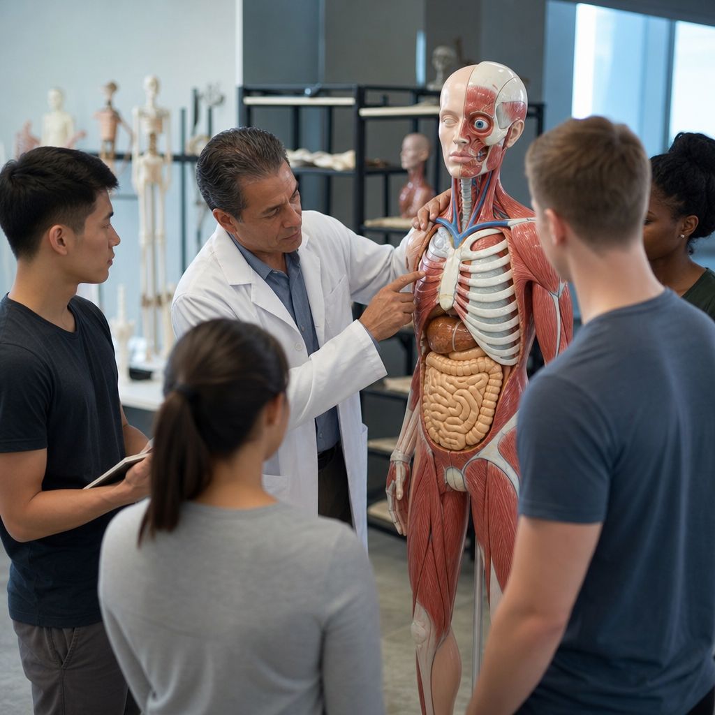 Anatomy Image demonstrating Anatomy in the Fitness context